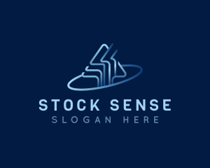 Stocks - Arrow Up Stocks Investment logo design