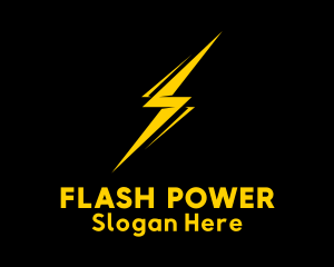 Lightning - Flash Lightning Strike logo design