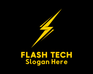 Flash - Flash Lightning Strike logo design