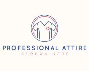 Uniform - Healthcare Doctor Scrubs logo design