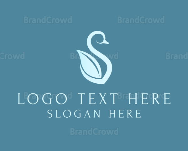 Organic Swan Letter S Logo