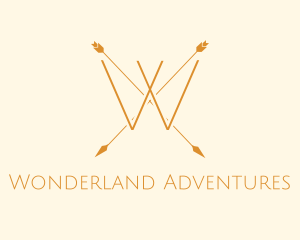 Adventure Hunting Arrow logo design