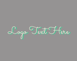 Fashion - Organic Beauty Wordmark logo design