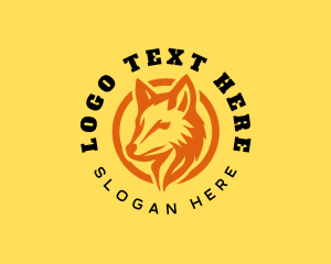 Predator - Wildlife Fox Animal logo design