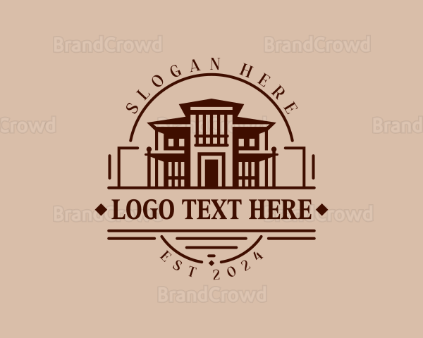 Residential House Architecture Logo