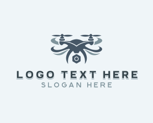 Technology - Camera Drone Photography logo design