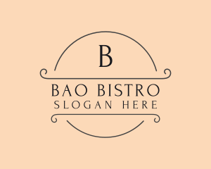 Elegant Bistro Bar logo design