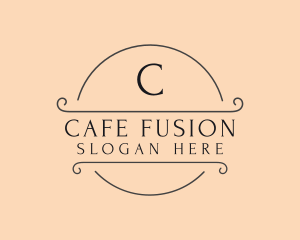 Elegant Bistro Pub Cafe  logo design