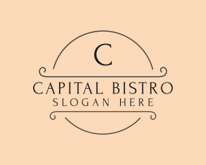 Elegant Bistro Bar logo design