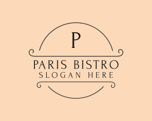 Elegant Bistro Bar logo design