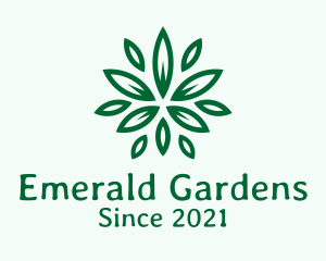 Organic Herbal Garden logo design