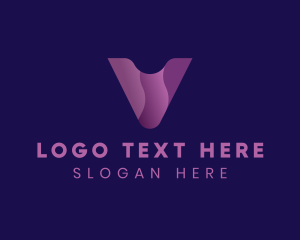 Creative Agency - Generic Studio Letter V logo design