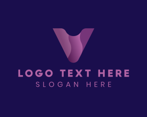 Gradient - Generic Studio Letter V logo design