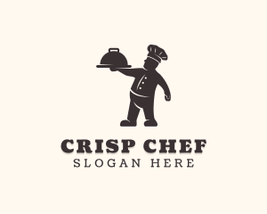 Restaurant Chef Server logo design