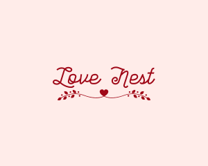 Romantic - Romantic Heart Valentine logo design