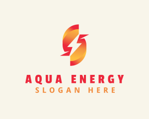 Lightning Bolt Energy logo design