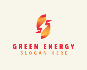 Lightning Bolt Energy logo design