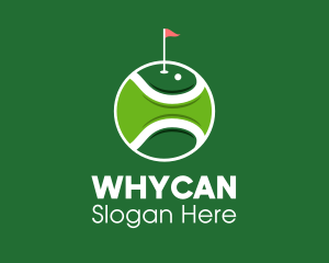 Tennis Golf Ball  Logo