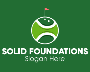 Sports - Tennis Golf Ball logo design