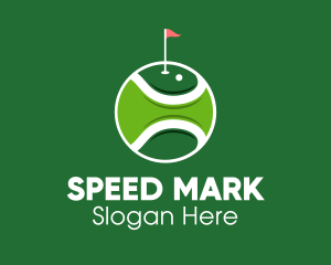 Tennis Golf Ball  logo design