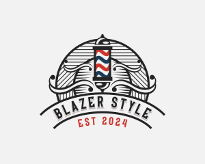 Barbershop Grooming Styling logo design