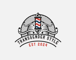 Barbershop Grooming Styling logo design