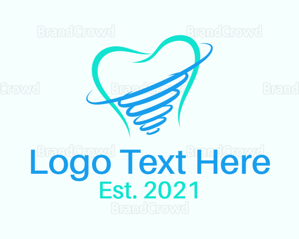 Orthodontist  Tooth Implant Logo