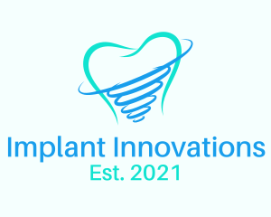 Orthodontist  Tooth Implant logo design