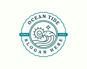 Tide - Ocean Tidal Wave logo design