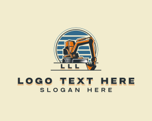 Builder - Industrial Contractor Excavation logo design