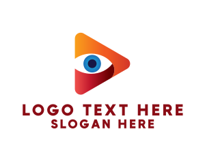 Sight - Colorful Eye Media logo design