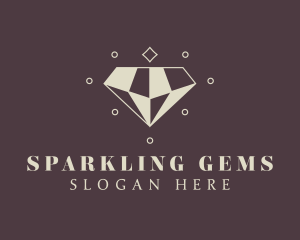 Crystal Gem Jewelry logo design