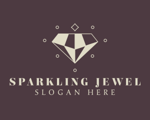 Crystal Gem Jewelry logo design