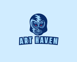 Mask Helmet Avatar logo design