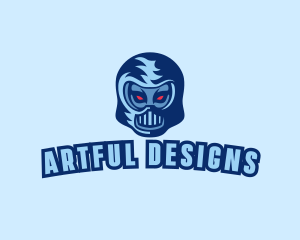 Mask Helmet Avatar logo design