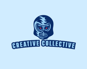 Mask Helmet Avatar logo design