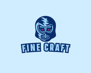 Mask Helmet Avatar logo design