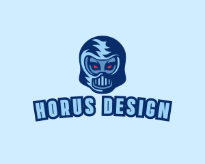 Mask Helmet Avatar logo design