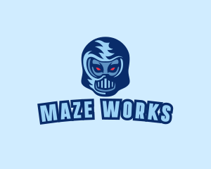 Mask Helmet Avatar logo design