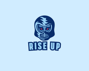 Mask Helmet Avatar logo design