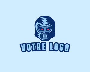 Mask Helmet Avatar logo design