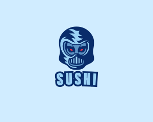 Mask Helmet Avatar logo design