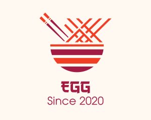 Food Stand - Oriental Noodle Restaurant logo design