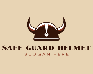 Helmet - Viking Warrior Helmet logo design