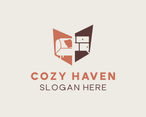 Couch - Couch Drawer Furniture logo design