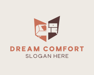 Pillow - Couch Drawer Furniture logo design