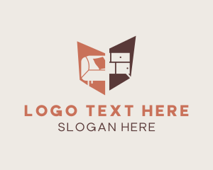Pillow - Couch Drawer Furniture logo design