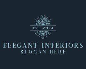 Elegant Floral Boutique logo design