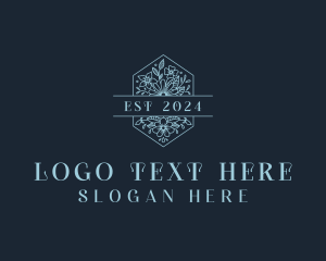 Elegant Floral Boutique Logo