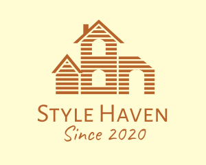Farmhouse - Real Estate Mansion logo design